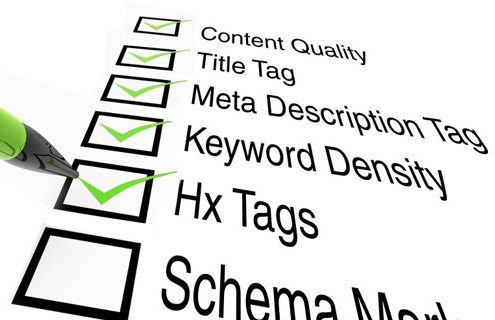 on page seo checklist